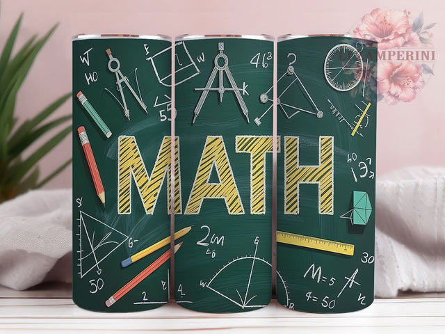 Funny STEM Math Teacher Tumbler Wrap, Math Teacher PNG, 20Oz Sublimation Design, Funny Math Gift, STEM Educator Tumbler, Algebra Geometry Design, Math Classroom Tumbler Sublimation Li Zamperini 