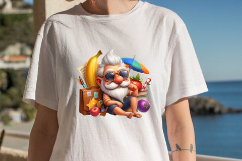Funny Summer Grandpa Sublimation Clipart Sublimation SVGArt 