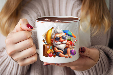 Funny Summer Grandpa Sublimation Clipart Sublimation SVGArt 