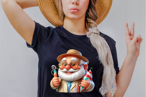 Funny Summer Grandpa Sublimation Clipart Sublimation SVGArt 