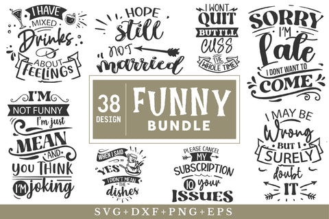 Funny SVG Bundle SVG Rupkotha 