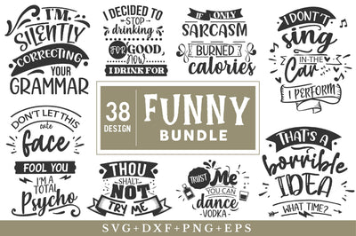 Funny SVG Bundle SVG Rupkotha 