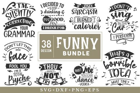 Funny SVG Bundle SVG Rupkotha 
