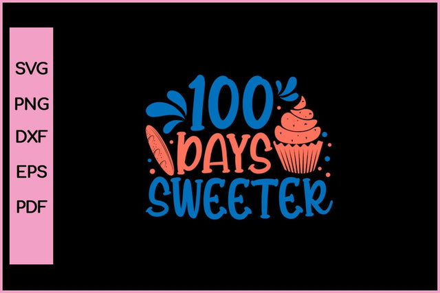 Funny Teacher Kids 100th Day of School T-Shirt SVG PNG Cut File SVG SVG Print File 