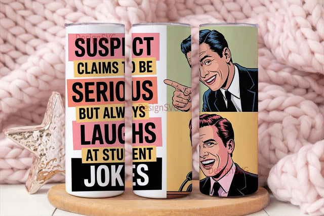 Funny Teacher Tumbler Wrap Sublimation DesignSVG 