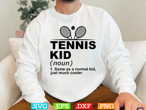 Funny Tennis Definition Tennis Player Shirt, Tennis Lover SVG, Sports SVG, Tennis Family Svg SVG Creativeart88 