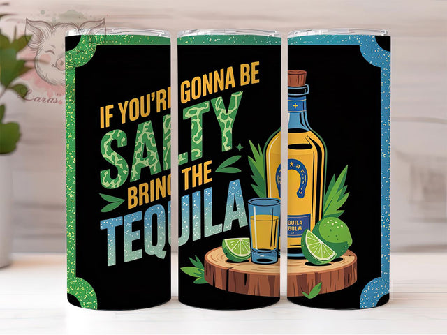 Funny Tequila Tumbler Gift Wrap, Tequila Lover Gift, 20oz Tumbler Wrap, Salt Life Humor, Sublimation Template, Cocktail Tumbler, Wine Mom Present Sublimation Lara' s Designs 