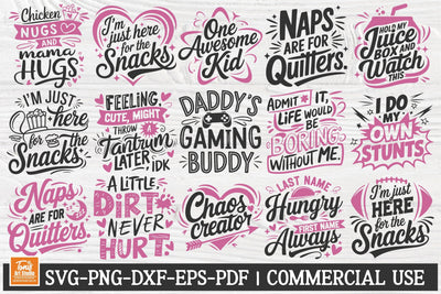 funny Toddler svg bundle | toddler svg bundle | cut files SVG TonisArtStudio 
