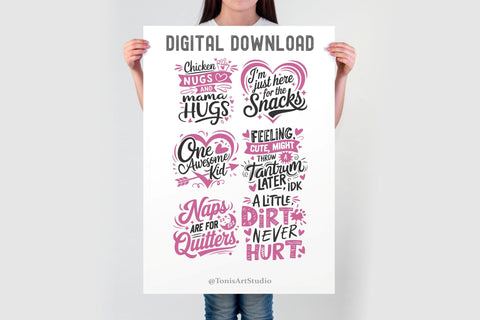 funny Toddler svg bundle | toddler svg bundle | cut files SVG TonisArtStudio 