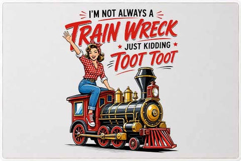 Funny Train Quote PNG Train Lover Sublimation Design Digital Download SVG BillahCrafts 