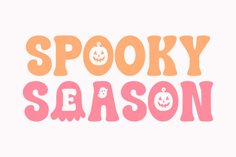 Funny Trippy - Cute Retro Halloween Font Font Masyafi Studio 