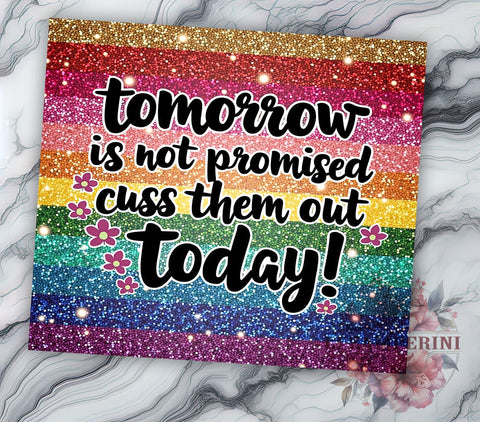 Funny Tumbler Design, Sarcastic Quote Tumbler, Cuss Them Out, 20oz Tumbler, Sublimation PNG, Humorous Drinkware, Mom Life Humor Sublimation Li Zamperini 