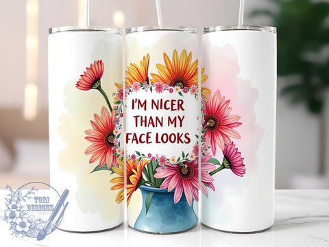 Funny Tumbler, Humorous Quote, Sublimation Design, 20oz Tumbler, Sarcastic Gift, Personalized Tumbler, Quote Mug, Gifts for Friends Sublimation ToriDesigns 