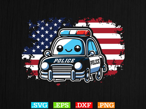 Funny Usa Flag Police Ven Vector T- Shirt Design, Police Svg, Back the Blue Svg, Thin Blue Line Svg, Police Officer Svg, Police Wife Svg, Distressed Flag SVG Creativeart88 