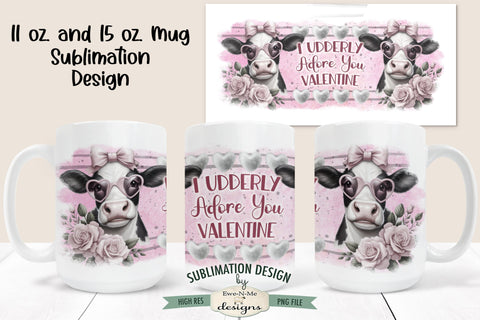 Funny Valentine Farm Animal Mug Designs | Cute Snarky Valentine Mug Designs Sublimation Ewe-N-Me Designs 