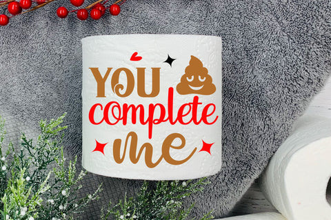 Funny Valentine Toilet Paper SVG Bundle SVG Regulrcrative 