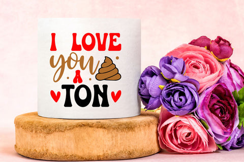 Funny Valentine Toilet Paper SVG Bundle SVG Regulrcrative 