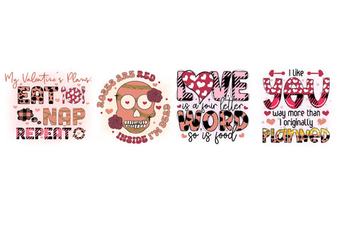 Funny Valentines Day Sublimation Bundle Sublimation CraftLabSVG 
