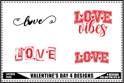 Funny Valentine's Day Svg 4 Designs SVG shah alam 
