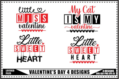 Funny Valentine's Day Svg 4 Designs SVG shah alam 