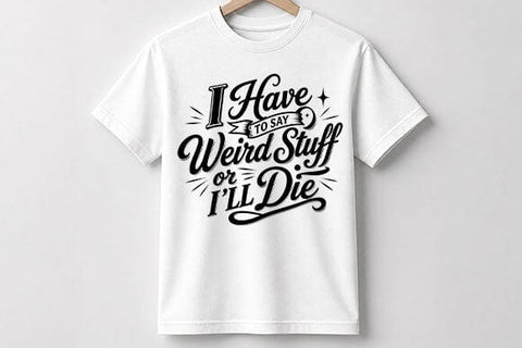 Funny Weird Personality Quote PNG Funny Sarcastic Saying Digital Download SVG BillahCrafts 