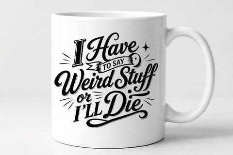 Funny Weird Personality Quote PNG Funny Sarcastic Saying Digital Download SVG BillahCrafts 
