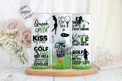Funny Woman Golf Tumbler Wrap, 20oz Skinny Tumbler Sublimation Design, Golf Girl Tumbler Design, Golf Tumbler Wrap, PNG Digital Download Sublimation sassyprint 
