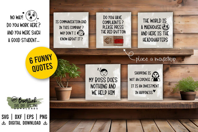 Funny work in the shop quotes, SVG file SVG Boertiek 