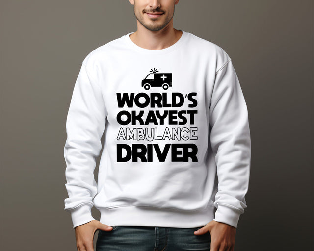 Funny World's Okayest Ambulance Driver EMT Retro Svg Png, First Responder Gift, EMT Star of Life, EMS Svg, Svg Files for Cricut Silhouette SVG DesignDestine 