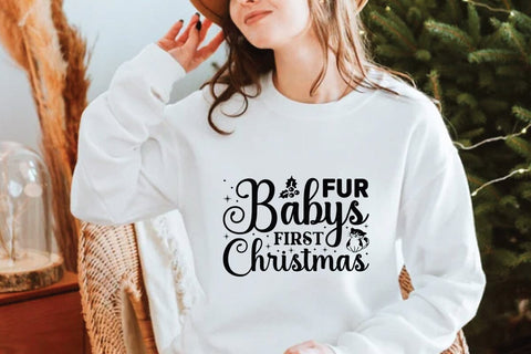 Fur Babys First Christmas SVG Angelina750 