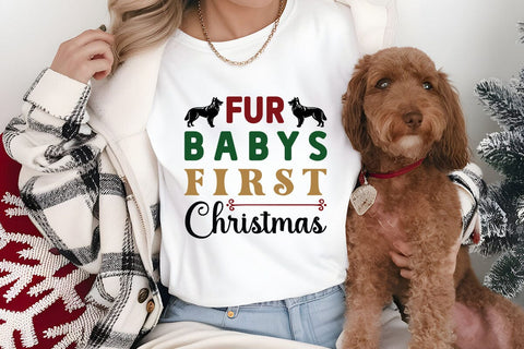 Fur babys first christmas SVG Angelina750 