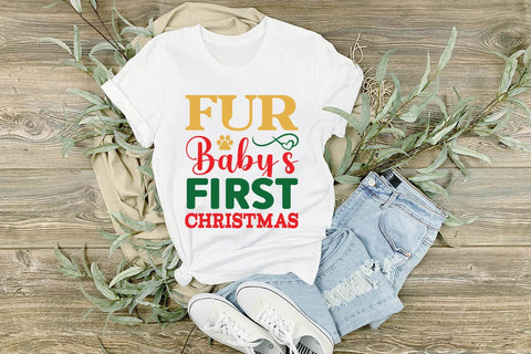 Fur Babys First Christmas SVG Angelina750 