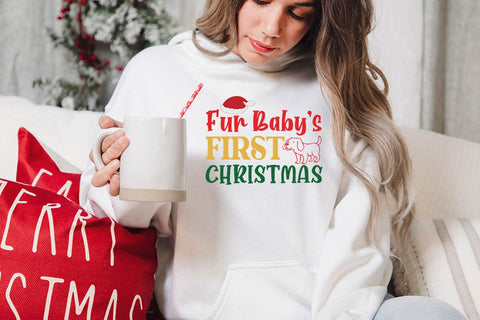 Fur Babys First Christmas SVG Angelina750 