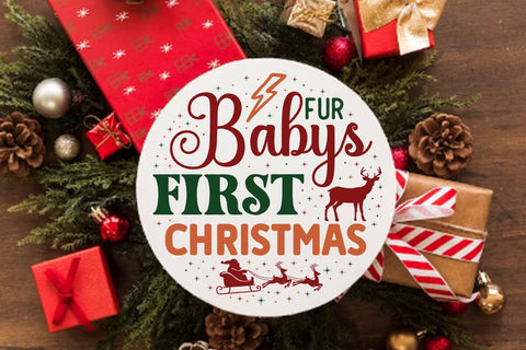 Fur babys first christmas SVG Angelina750 