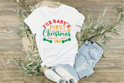 Fur Babys First Christmas SVG Angelina750 