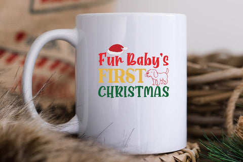 Fur Babys First Christmas SVG Angelina750 