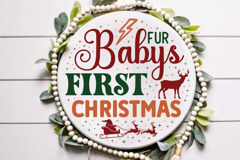 Fur babys first christmas SVG Angelina750 