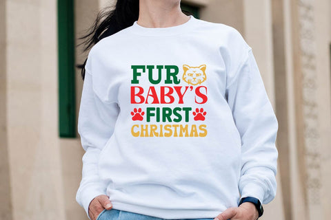 Fur Babys First Christmas SVG Angelina750 