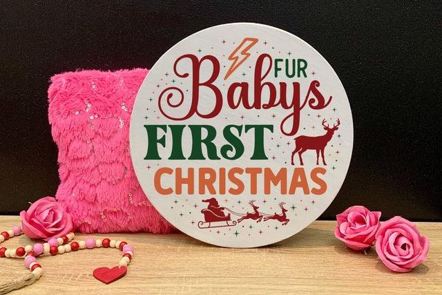 Fur babys first christmas SVG Angelina750 