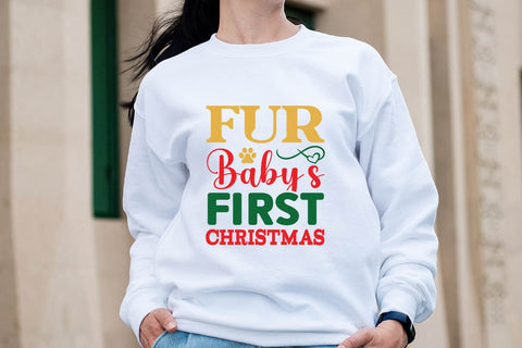 Fur Babys First Christmas SVG Angelina750 
