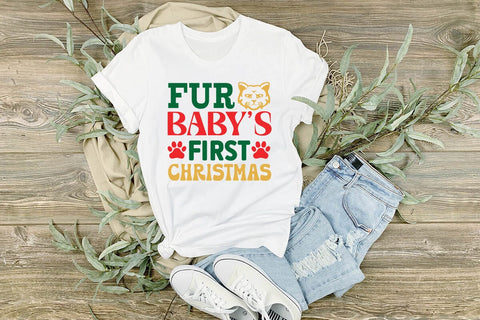 Fur Babys First Christmas SVG Angelina750 