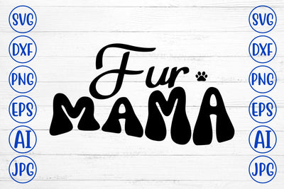 Fur Mama SVG SVG Syaman 