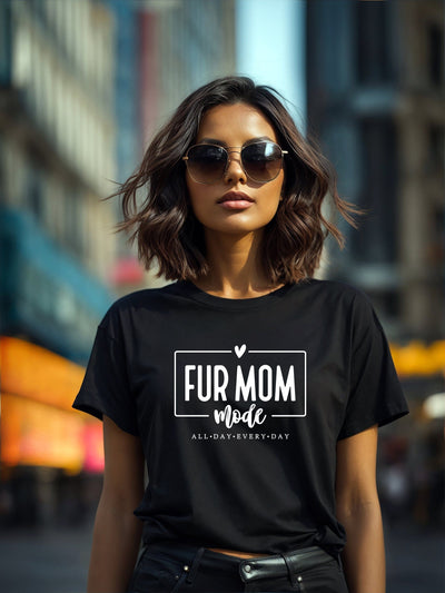 Fur Mom Mode Svg Png Files, Dog mom gifts, Cat Mom Gifts, Dog Mama Svg, Cat Mom Svg, Pet Svg, Dog Lover Svg, Fur Mom Svg SVG DesignDestine 