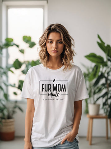 Fur Mom Mode Svg Png Files, Dog mom gifts, Cat Mom Gifts, Dog Mama Svg, Cat Mom Svg, Pet Svg, Dog Lover Svg, Fur Mom Svg SVG DesignDestine 