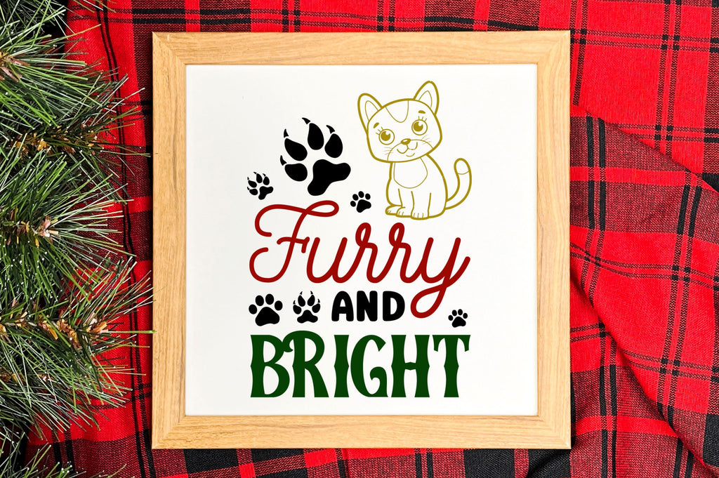 furry and bright SVG Design - So Fontsy