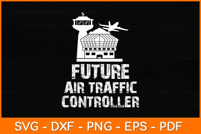Future Air Traffic Controller Svg Design SVG artprintfile 