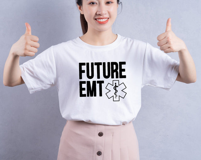 Future EMT Gift for Paramedic and EMS Technician Svg, EMT Star of Life, First Responder Gift, Svg Files for Cricut Silhouette SVG DesignDestine 