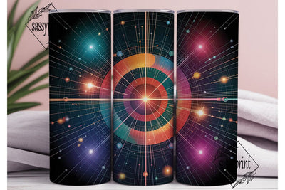 Futuristic Tech Core 20oz Tumbler Wrap Sublimation sassyprint 