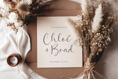 Gabriela Couture - Handwritten Script Font Font Timur type 