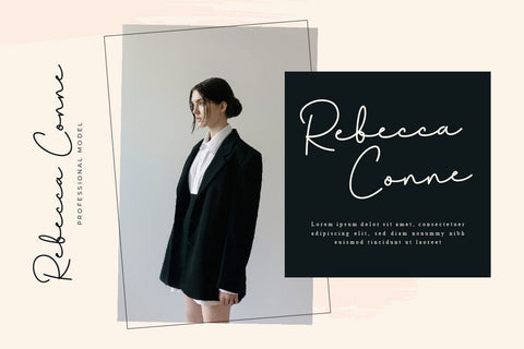 Gage Paraniy - Script Monoline Font Font twinletter 